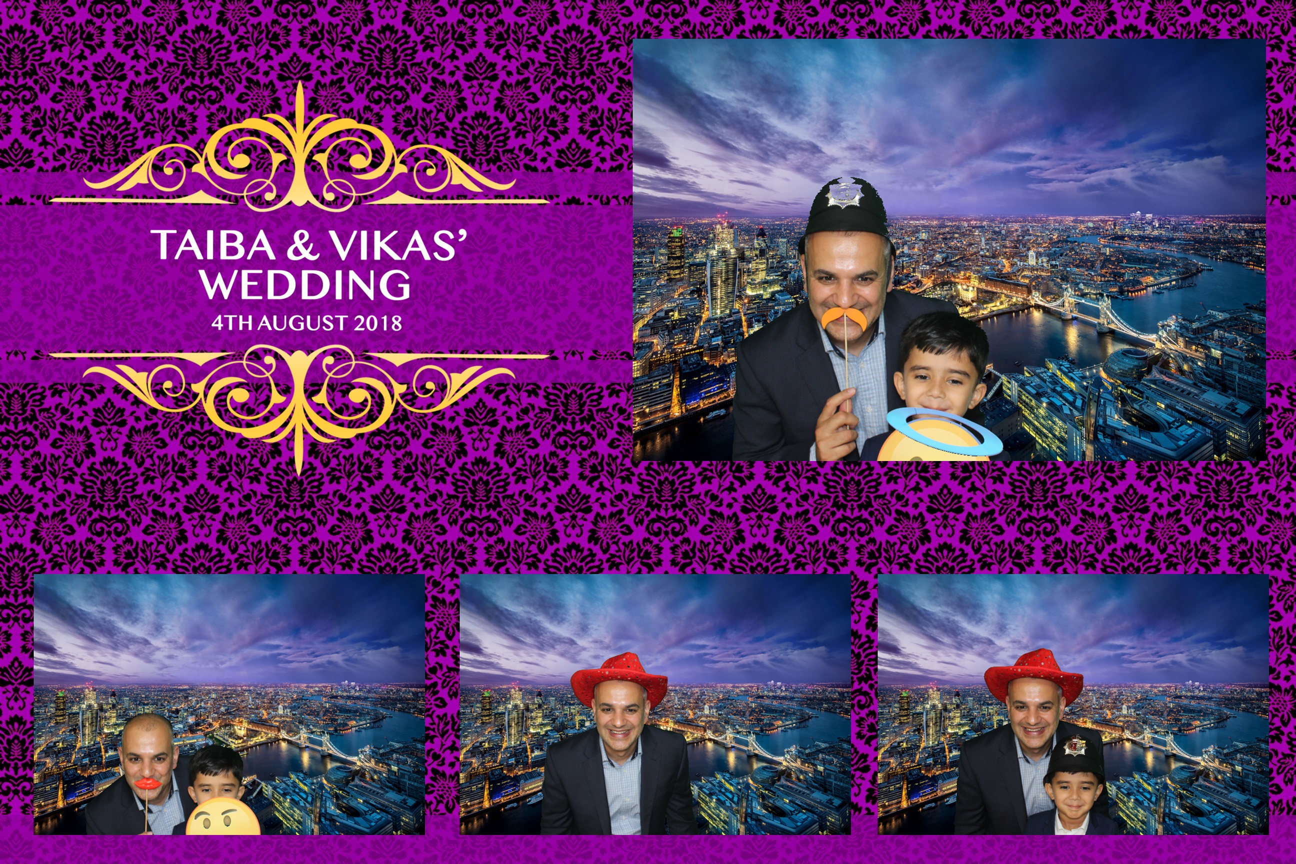 Taiba & Vikas | View more photos from the event at images.mobile-photo-booth.com/u/MobilePhotoBoothUK/Taiba-Vikas